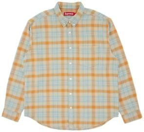 Supreme Plaid Flannel Shirt at GOAT